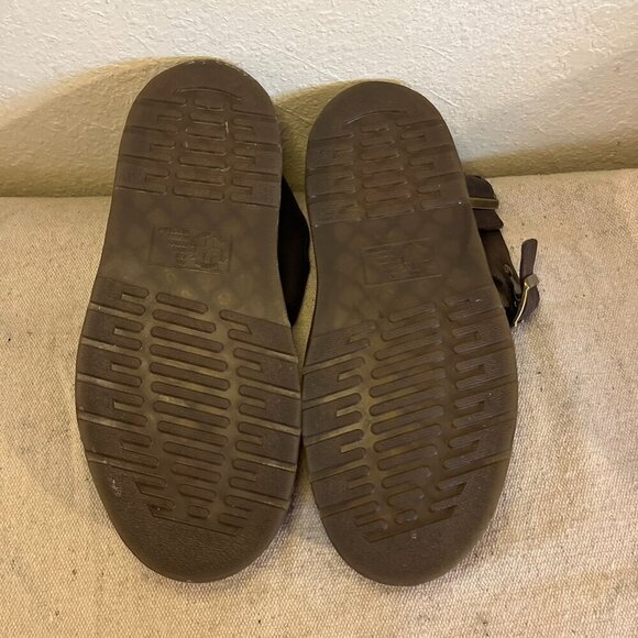 Dr Martens Men's Leather Oiled Carolyn 11 Flash Fisherman Sandles Sz 10 - Picture 4 of 5